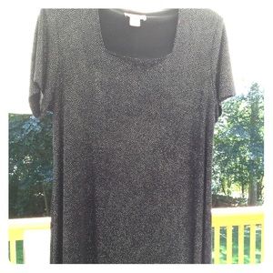 Black sparkle dress 18W